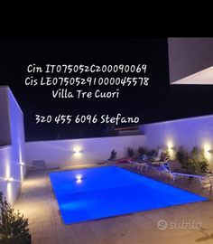 Villa Tre Cuori Boncore Torre Lapillo Salento