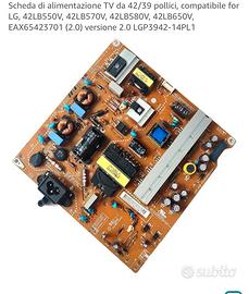 Scheda di alimentazione tv