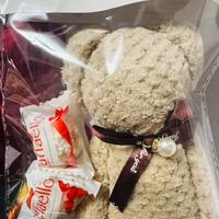 ASCIUGAMANO ORSETTO CON CIOCCOLATINI