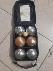bocce in metallo