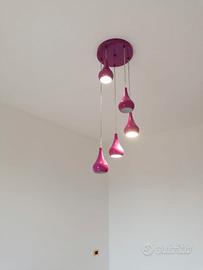 Lampadario in ceramica 