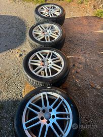 Ruote 4 Stagioni Hankook 225/50R17 98V con cerchi