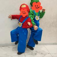abito Mario e luigi bros anche separati 