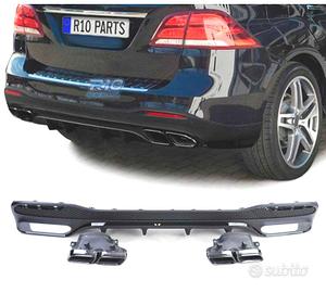 DIFFUSORE MERCEDES GLE W166 15-19 LOOK AMG GLE63 N