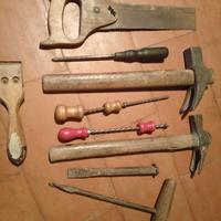attrezzi vintage per legno da lavoro