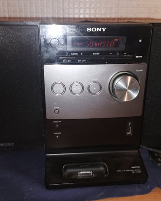 Mini hi-fi Sony CMT-FX300I