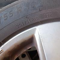 Gomme estive Michelin 205/55R16 cerchioni inclusi