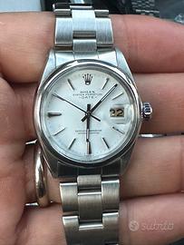 Rolex date 34mm vetro plastica originale