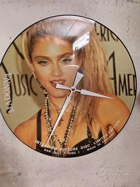 orologio da parete a disco madonna