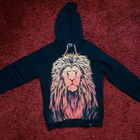 Felpa Dolly Noire Lion Hoodie