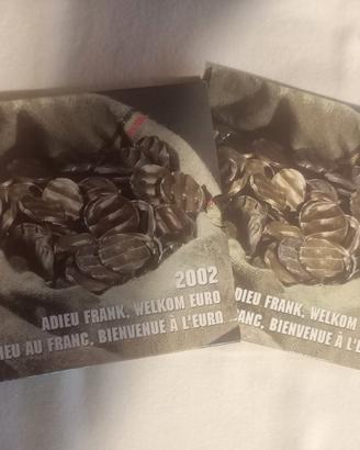 MONETE DIVISIONALI EURO BELGIO 2002