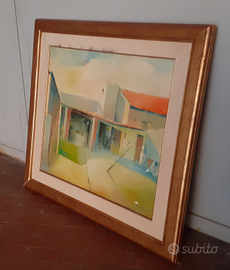Grande quadro dipinto su tela