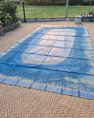 Copertura invernale per piscina interrata