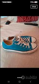 Scarpe Converse All Star blu misura 39 utilizzate 