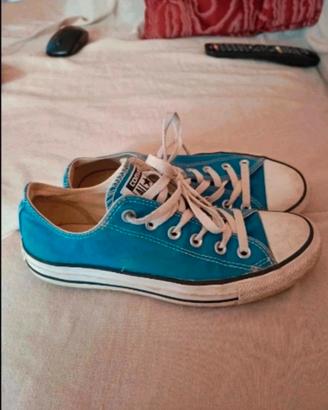 Scarpe Converse All Star blu misura 39 utilizzate 