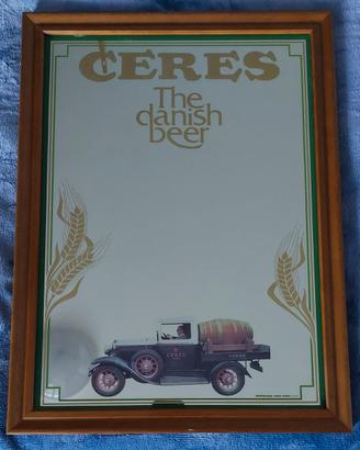 Specchio Birra Ceres Vintage 1979