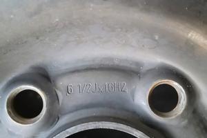 cerchi in ferro r16, 195/205,215
