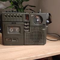 RADIO Cassette Crown Military Vintage