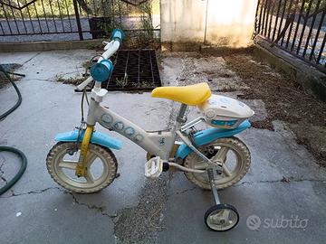 bici bambina bianca
