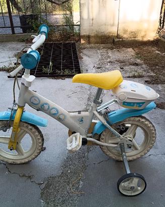 bici bambina bianca