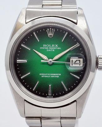Rolex Oyster Perpetual Date ref. 1500-0 Acciao Man