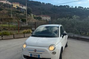 fiat 500 bianca
