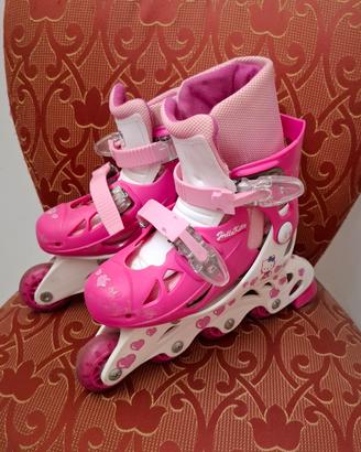 pattini in linea roller fille  Hello Kitty n 30-33