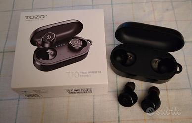 Cuffiette bluetooth Tozo T10