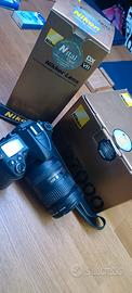 Reflex Nikon d7000 DSLR + obiettivo 18-