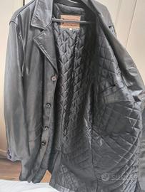 cappotto in pelle 