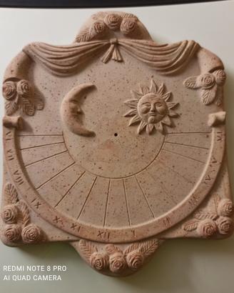 Meridiana in terracotta