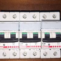 Bticino magnetotermici 16A curva C- 6000A