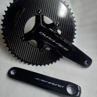 Guarnitura Shimano Dura Ace  corona in carbonio