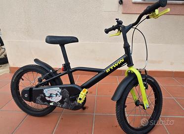 Bici bambino BTWIN 16 pollici Dark Hero