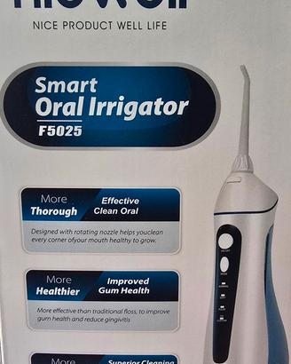 irrigatore per pulizia dentale 
