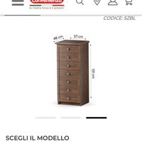 Cassettiera  Settimino