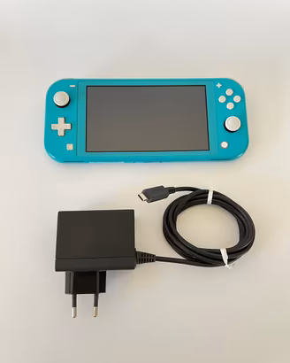 Nintendo switch Lite Azzurra Completa