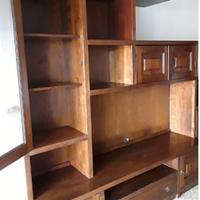 mobile in castagno per soggiorno 