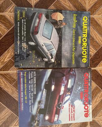 Quattroruote set 2 pz riviste collezione