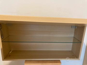 2 pensile mobiletto Ikea 80x19x40 Lillangen nuovi