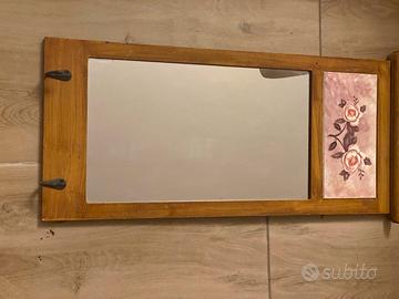 Quadro specchio shabby