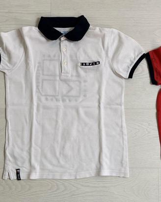 Tris polo MAYORAL anni 9 cm 134 manica corta