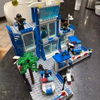 caserma polizia compatibile lego 