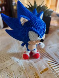 Sonic a uncinetto in 3d