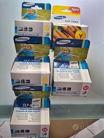 Toner Originale Samsung CLP- Y300A.  Colore Giallo