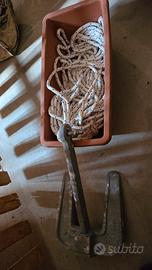 2 Kit Ormeggio:  Hall 6kg + 50m Cima Impiombat