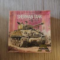 modellino statico Sherman tank da montare