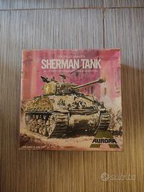 modellino statico Sherman tank da montare