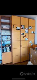 Armadio con libreria