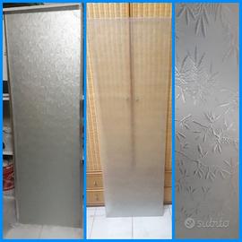 VETRI 6, PER PORTE DA INTERNO CON DECORO. PIANURA.